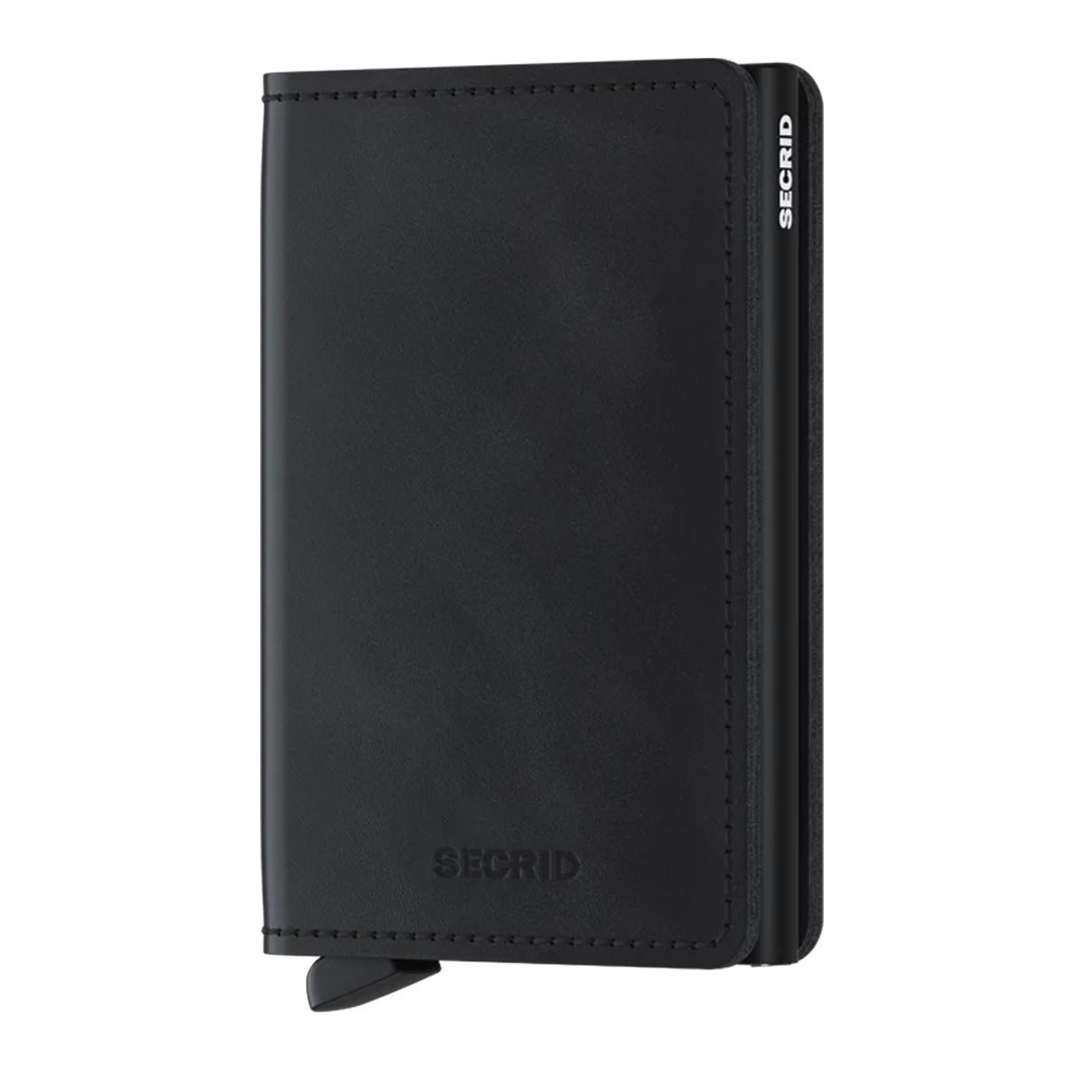 Vintage Black Slimwallet by Secrid